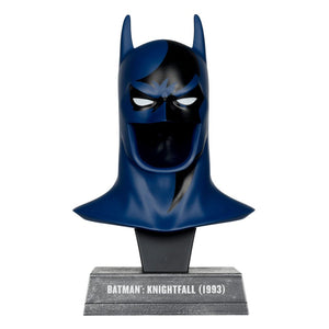 MCFARLANE TOYS Batman: Knightfall DC Direct Mini Réplica 1/3 Máscara de Batman 19 cm