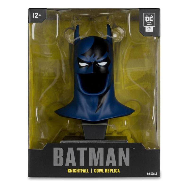 MCFARLANE TOYS Batman: Knightfall DC Direct Mini Réplica 1/3 Máscara de Batman 19 cm