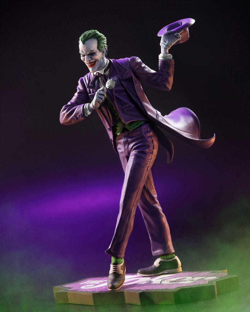 DC Direct Estatua Resina 1/10 The Joker: Purple Craze - The Joker by Alex Ross 19 cm