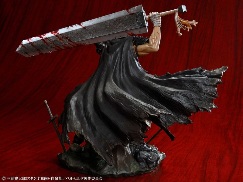 Medicos Berserk Estatua PVC 1/7 Guts Black Swordsman Ver. 26 cm