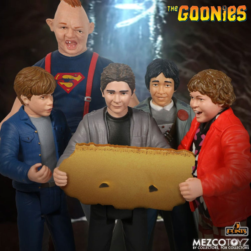 Mezco Toyz The Goonies Figuras 5 Points The Goonies 9 cm