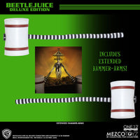 MEZCO TOYS Beetlejuice Figura 1/12 Beetlejuice Deluxe Edition 18 cm