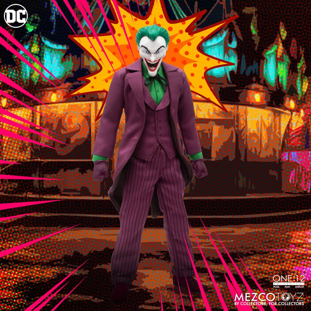 Mezco Toyz DC Comics Figura 1/12 The Joker (Golden Age Edition) 16 cm