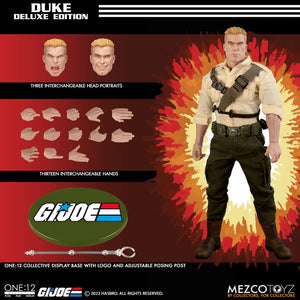 Mezco Toyz G.I. Joe Figura 1/12 Duke Deluxe Edition 16 cm