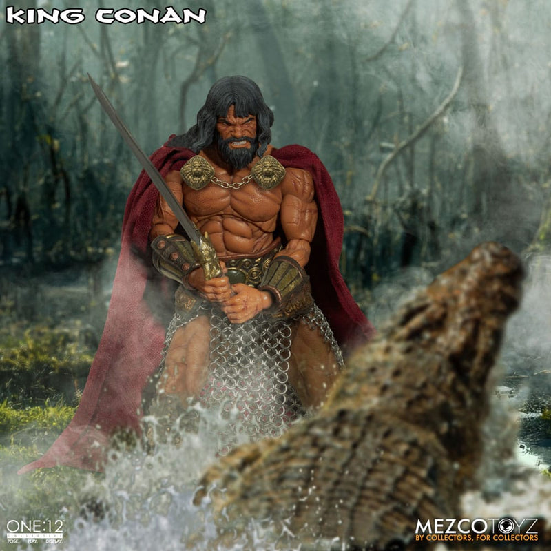 Mezco Toyz One 12 Collective King Conan Action Figure 17 cm