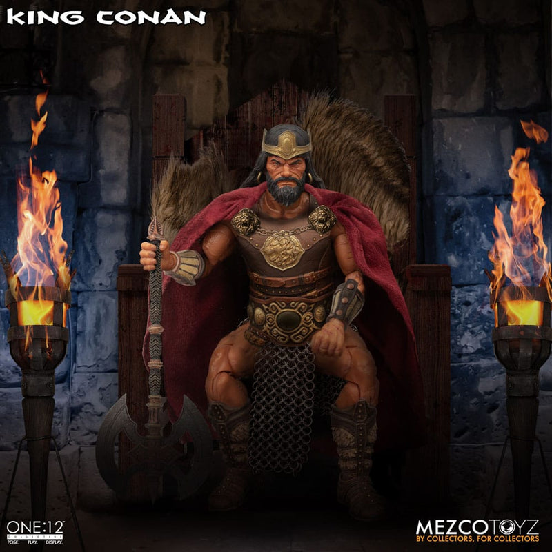 Mezco Toyz One 12 Collective King Conan Action Figure 17 cm