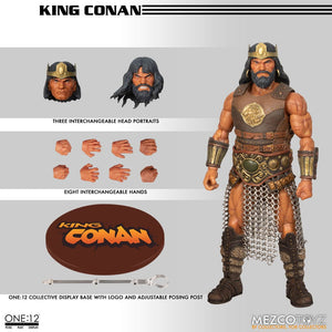 Mezco Toyz One 12 Collective King Conan Action Figure 17 cm