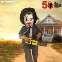 MEZCO TOYS The Texas Chainsaw Massacre (1974) Living Dead Dolls Muñeco Leatherface Deluxe Edition 27 cm