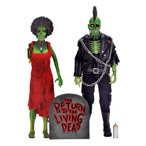 NECA El regreso de los muertos vivientes Pack de 2 Figuras Clothed Trash & Suicide 20 cm