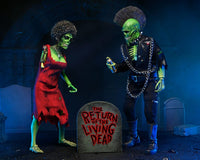 NECA El regreso de los muertos vivientes Pack de 2 Figuras Clothed Trash & Suicide 20 cm