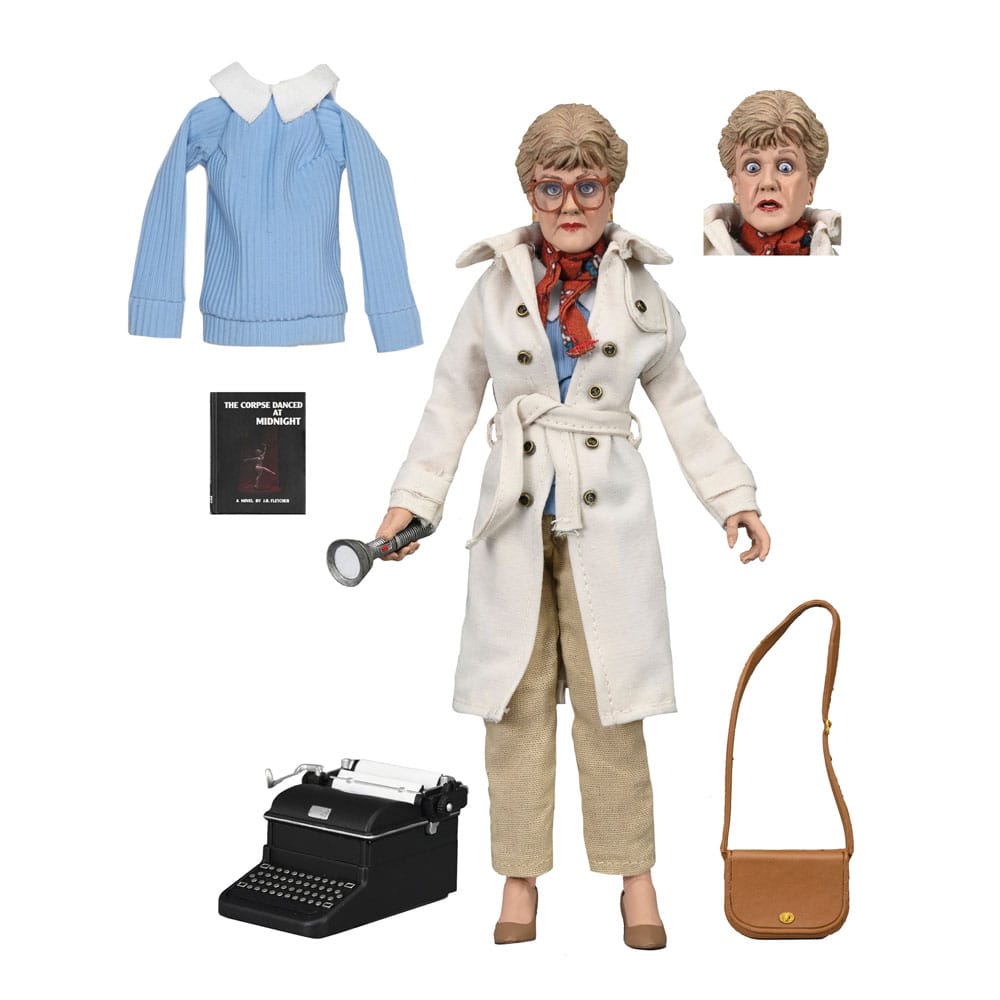 NECA Se ha escrito un crimen Figura Clothed Jessica Fletcher 20 cm