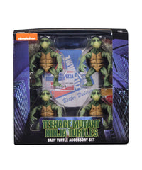 Neca Tortugas Ninja Pack de 4 Figuras 1/4 Baby Turtles 10 cm