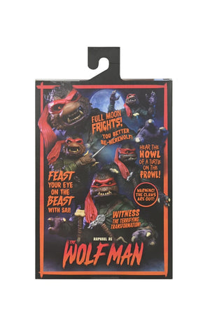 Neca Universal Monsters x Teenage Mutant Ninja Turtles Figura Ultimate Raphael as The Wolfman 18 cm