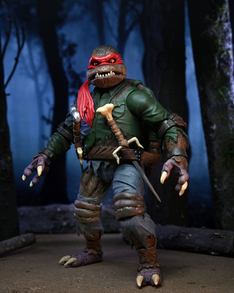 Neca Universal Monsters x Teenage Mutant Ninja Turtles Figura Ultimate Raphael as The Wolfman 18 cm