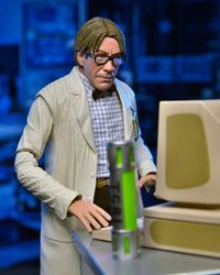 Neca TMNT II: The Secret of the Ooze 2-Pack Figuras Lab Coat Professor Perry and Hazmat Suit Professor Perry 18 cm