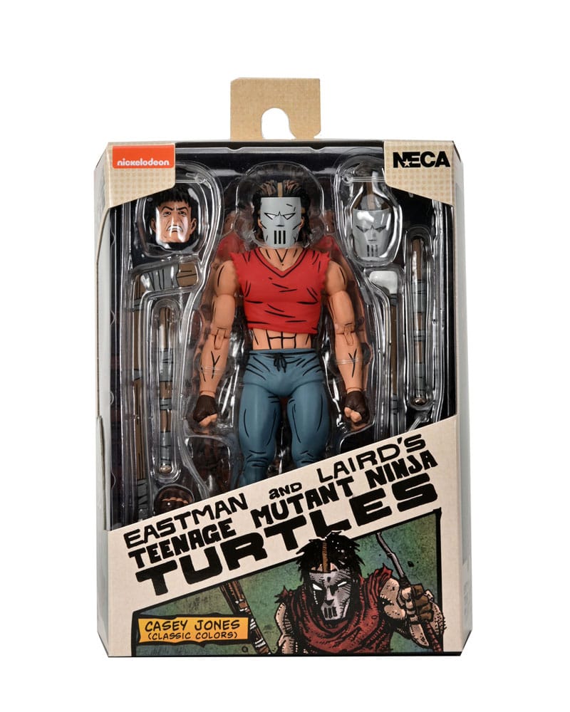 Neca Tortugas Ninja (Mirage Comics) Figura Casey Jones in Red shirt 18 cm