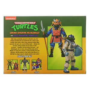 Neca Tortugas Ninja (Cartoon) Pack de 2 Figuras Space Adventure & Samurai Turtles 18 cm