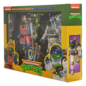 Neca Tortugas Ninja (Cartoon) Pack de 2 Figuras Space Adventure & Samurai Turtles 18 cm