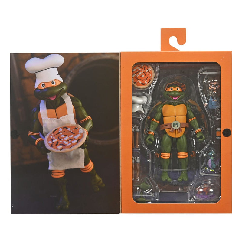 Neca Tortugas Ninja (Cartoon) Figura Ultimate Michelangelo VHS 18 cm