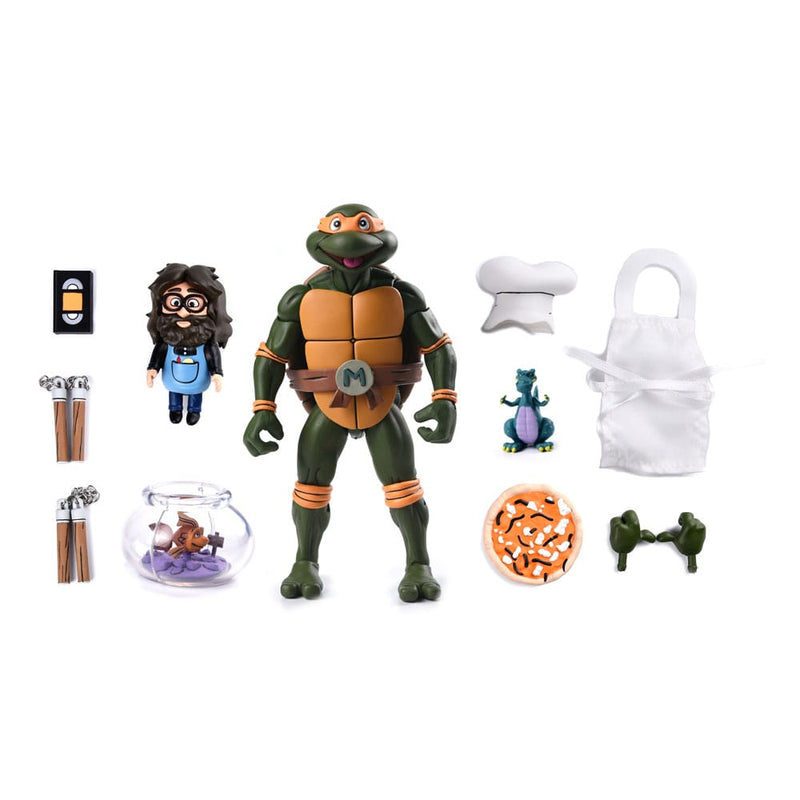 Neca Tortugas Ninja (Cartoon) Figura Ultimate Michelangelo VHS 18 cm