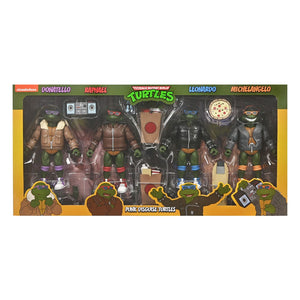 Neca Tortugas Ninja (Cartoon) Figuras Paquete de 4 Punk Turtles 18 cm