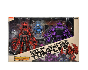 Neca Teenage Mutant Ninja Turtles (Mirage Comics) Figuras Shredder Clones Box Set 18 cm