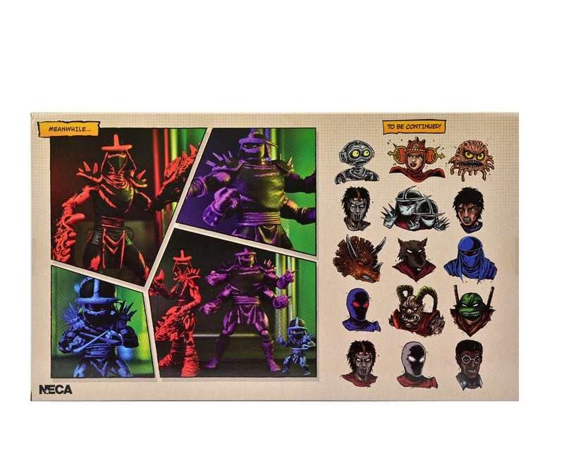 Neca Teenage Mutant Ninja Turtles (Mirage Comics) Figuras Shredder Clones Box Set 18 cm