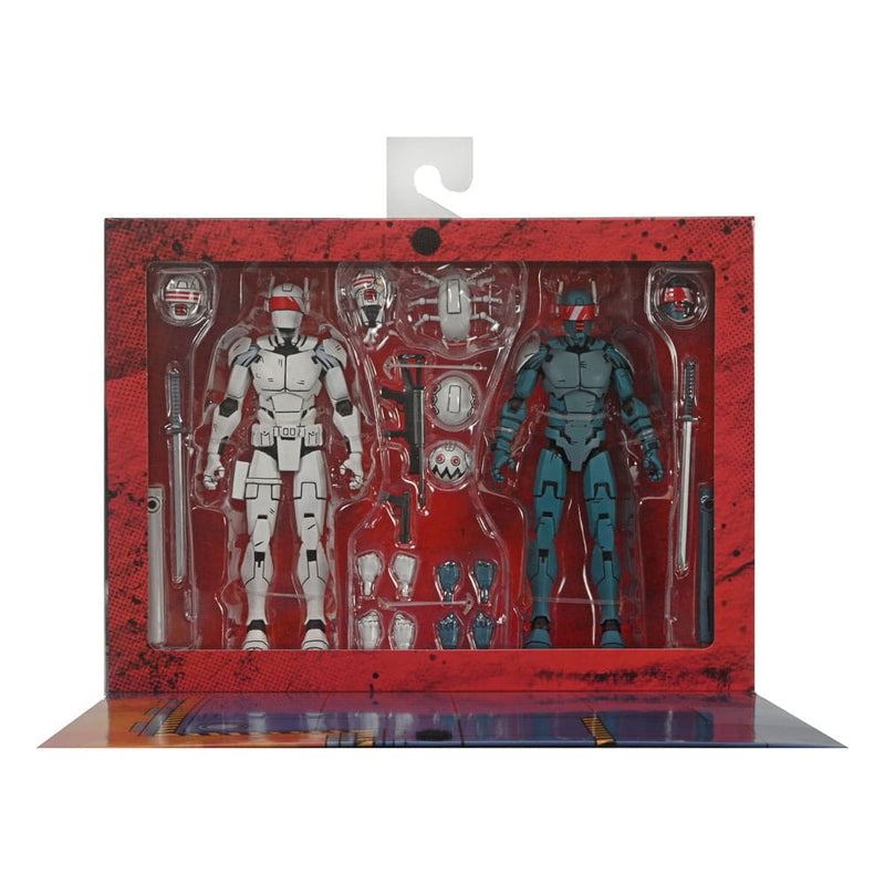 Neca Tortugas Ninja (The Last Ronin) Pack de 2 Figuras Synja Robots 18 cm