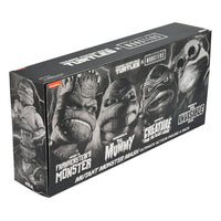 NECA Universal Monsters x Teenage Mutant Ninja Turtles pack de 4 Figuras Turtles Black & White 18 cm