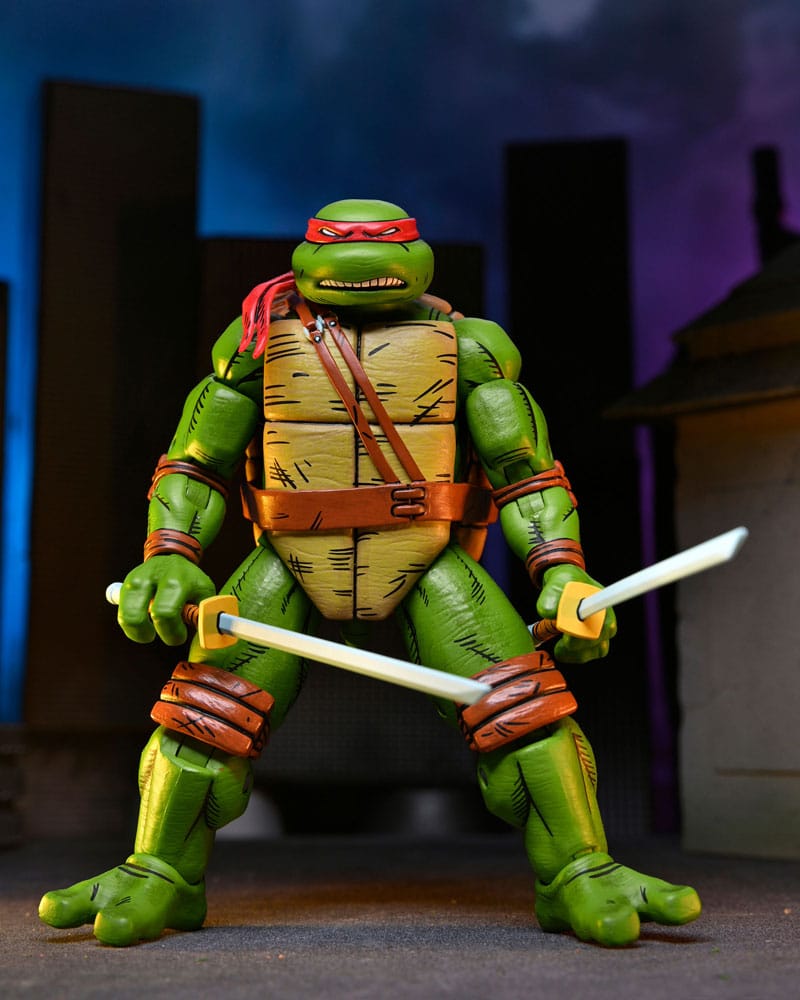 NECA Teenage Mutant Ninja Turtles (Mirage Comics) Figura Leonardo 18 cm