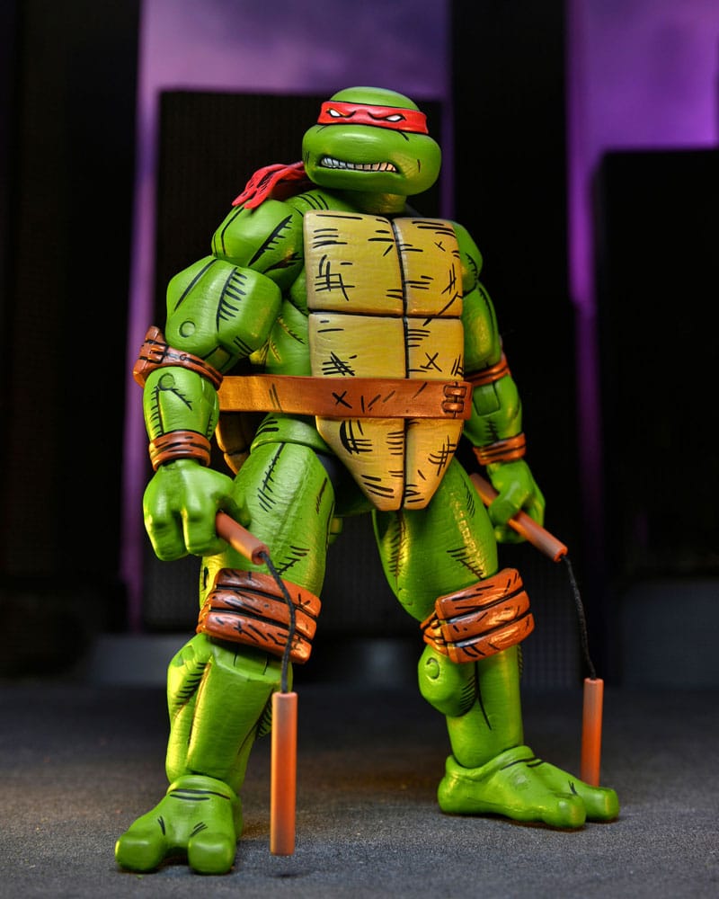 NECA Teenage Mutant Ninja Turtles (Mirage Comics) Figura Michelangelo 18 cm