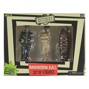 NECA Bitelchús Bitelchús Pack de 3 Figuras Immigration Hall 1 10 cm