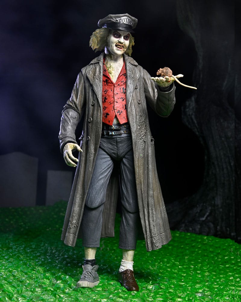 NECA Beetlejuice 1988 Figura Ultimate Beetlejuice: Tour Guide The Bio-Exorcist 18 cm