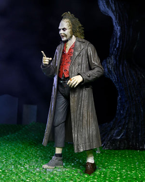 NECA Beetlejuice 1988 Figura Ultimate Beetlejuice: Tour Guide The Bio-Exorcist 18 cm