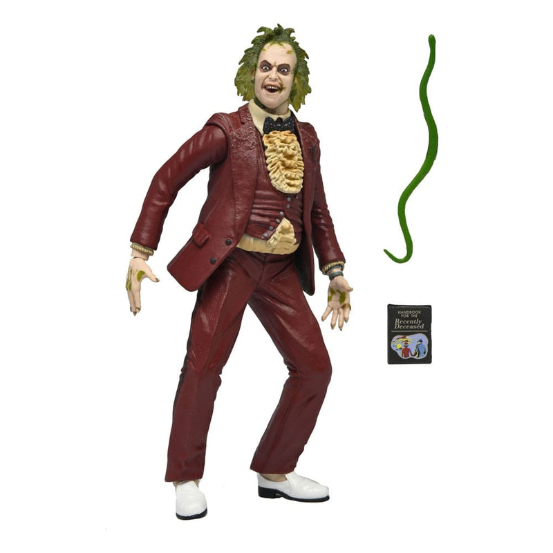 Neca Beetlejuice 1988 Figura Beetlejuice Red Tuxedo 18 cm