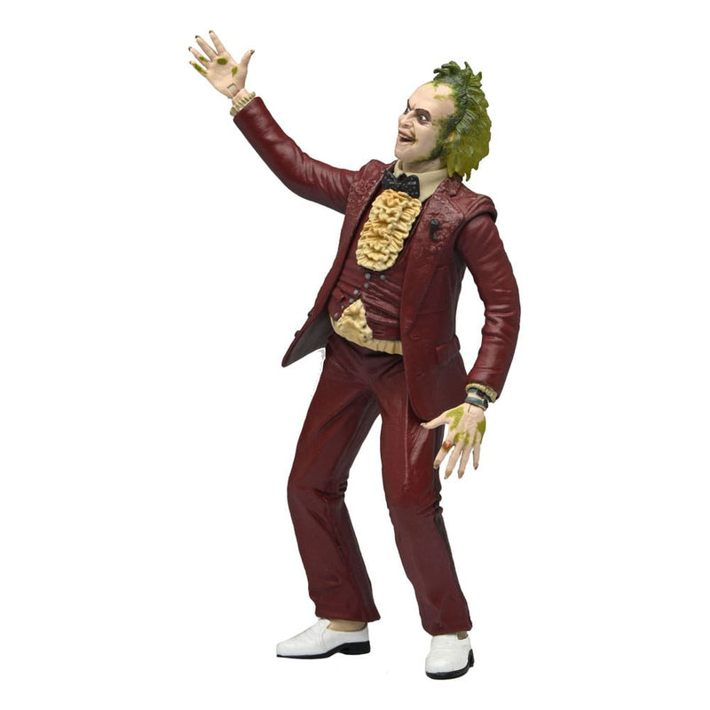 Neca Beetlejuice 1988 Figura Beetlejuice Red Tuxedo 18 cm