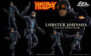 1000 TOYS Hellboy Figura 1/12 Lobster Johnson 17 cm