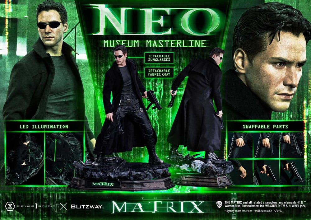 PRIME 1 STUDIO Matrix Museum Masterline Estatua 1/3 Neo 71 cm