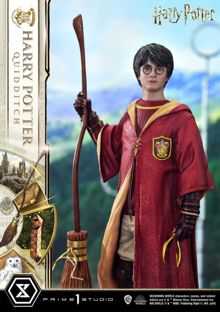 Prime 1 Studio Harry Potter Estatua Prime Collectibles 1/6 Harry Potter Quidditch Edition 31 cm