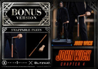 PRIME 1 John Wick Chapter 4 Estatua Ultimate Premium Masterline Series 1/4 John Wick Deluxe Bonus Version 54 cm