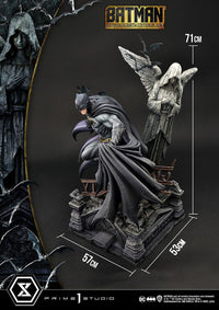 PRIME 1 Batman Estatua Ultimate Premium Masterline Series 1/4 Batman Rebirth Edition Black Deluxe Version 71 cm