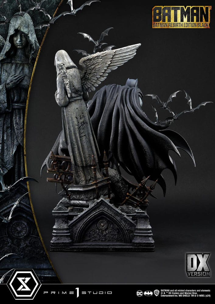 PRIME 1 Batman Estatua Ultimate Premium Masterline Series 1/4 Batman Rebirth Edition Black Deluxe Version 71 cm