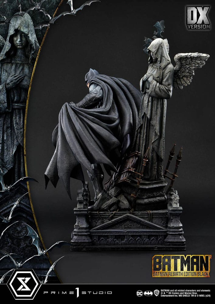 PRIME 1 Batman Estatua Ultimate Premium Masterline Series 1/4 Batman Rebirth Edition Black Deluxe Version 71 cm