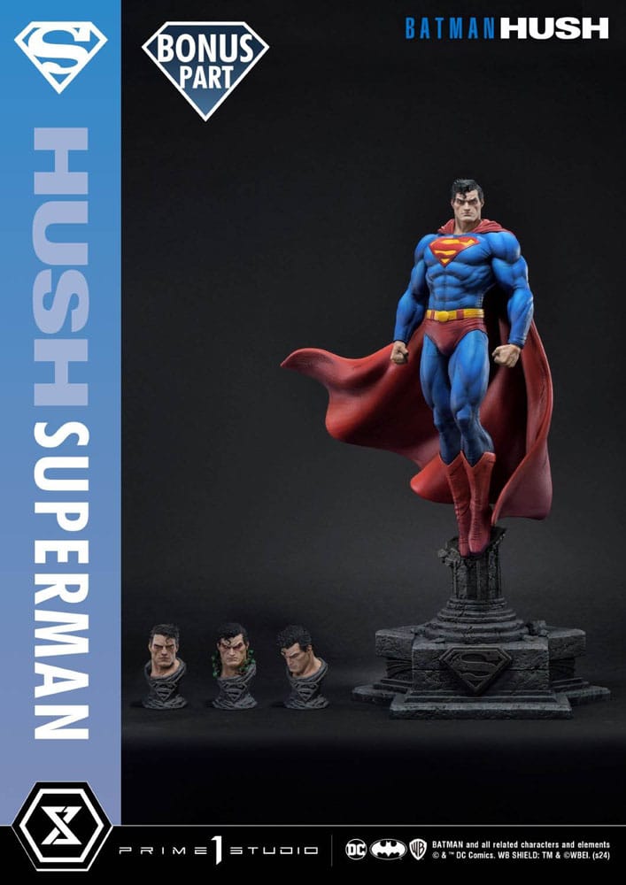 PRIME 1 STUDIO DC Comics Estatua Ultimate Premium Masterline Series 1/4 Batman: Hush (Comic) Superman Bonus Version 77 cm