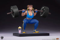 PCS Collectibles Street Fighter Estatua Premier Series 1/4 Chun-Li Powerlifting (Alpha Edition) 37 cm