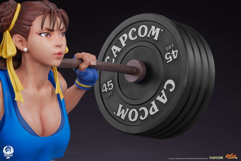 PCS Collectibles Street Fighter Estatua Premier Series 1/4 Chun-Li Powerlifting (Alpha Edition) 37 cm