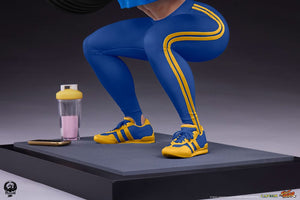 PCS Collectibles Street Fighter Estatua Premier Series 1/4 Chun-Li Powerlifting (Alpha Edition) 37 cm