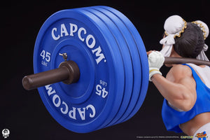 PCS Collectibles Street Fighter Estatua Premier Series 1/4 Chun-Li Powerlifting 37 cm
