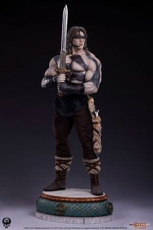 PCS Collectibles Conan el Bárbaro Estatua Elite Series 1/2 Conan Warpaint Edition 116 cm