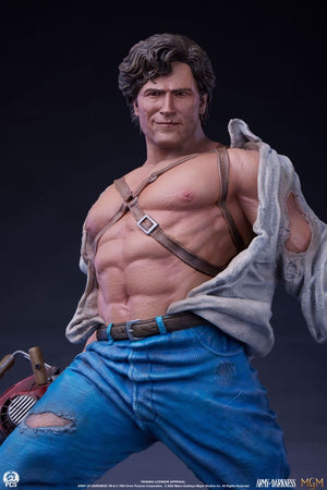 PCS Collectibles Army of Darkness Estatua Premier Series 1/4 Ash 53 cm